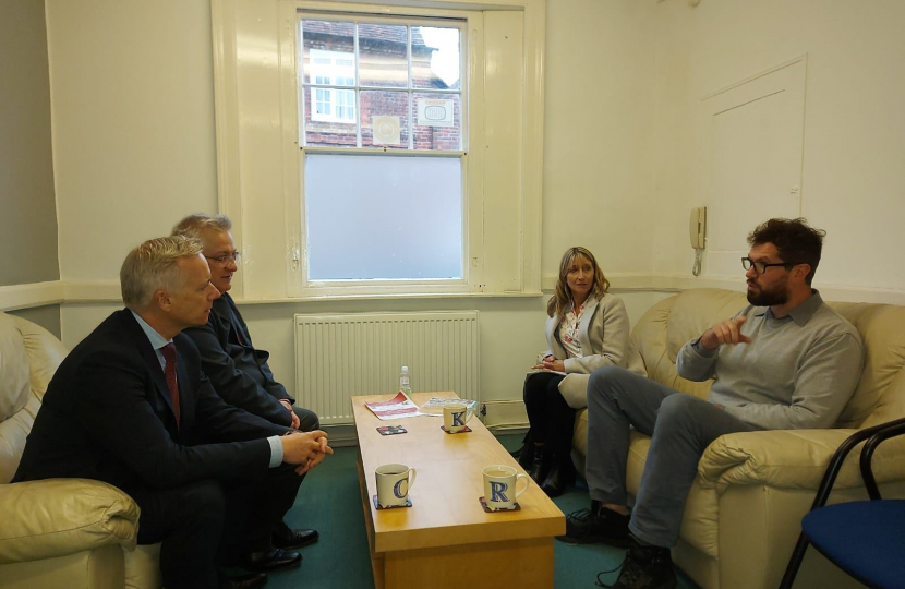 Meeting the CEO of Aylesbury Homeless Action Group