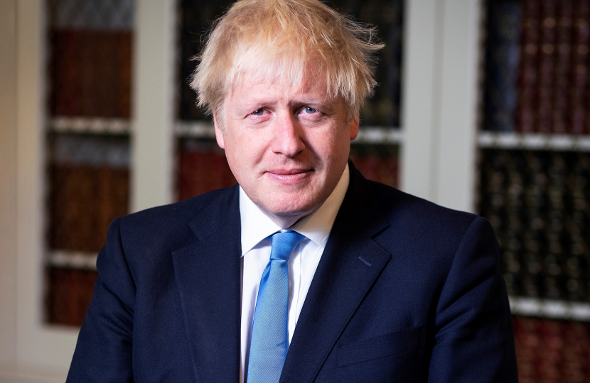 Portrait of Prime Minister Boris Johnson MP. Creator: Ben Shread | Credit: MoD, Crown Copyright