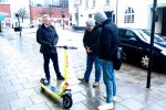 Rob Butler MP visits new Aylesbury E-Scooter Trial