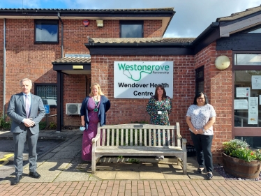 Rob at Weston Grove Surgery in Wendover